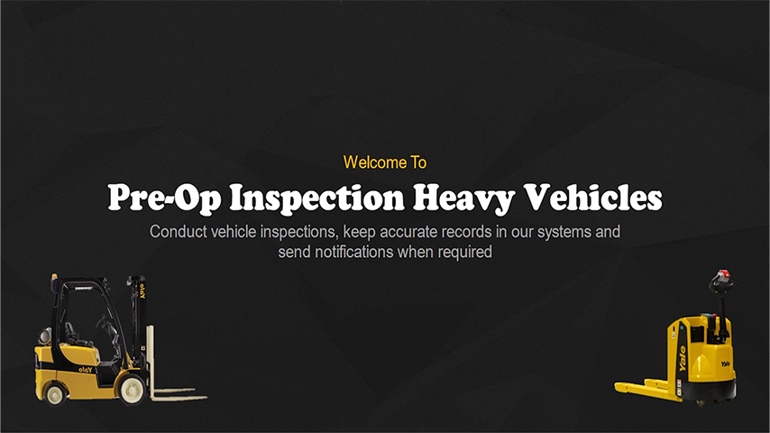 Pre-Op Insepction Heavy Vehicles Image