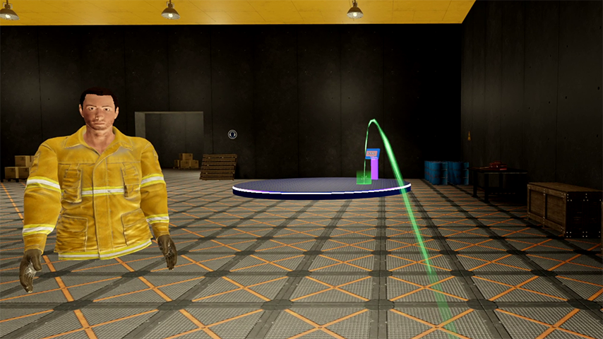 Fire Extinguisher VR Training Image