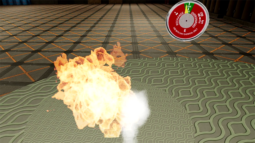 Fire Extinguisher VR Training Image
