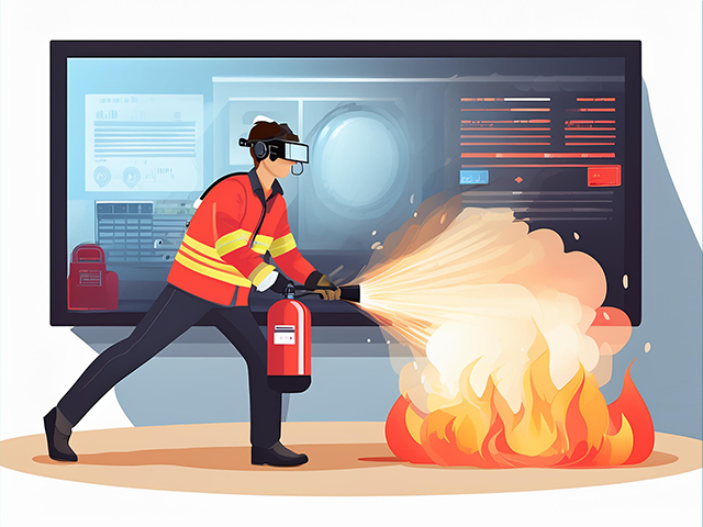 Fire Extinguisher VR Training Image