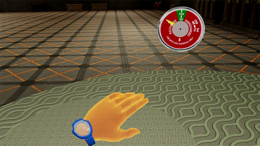 Fire Extinguisher VR Training Image