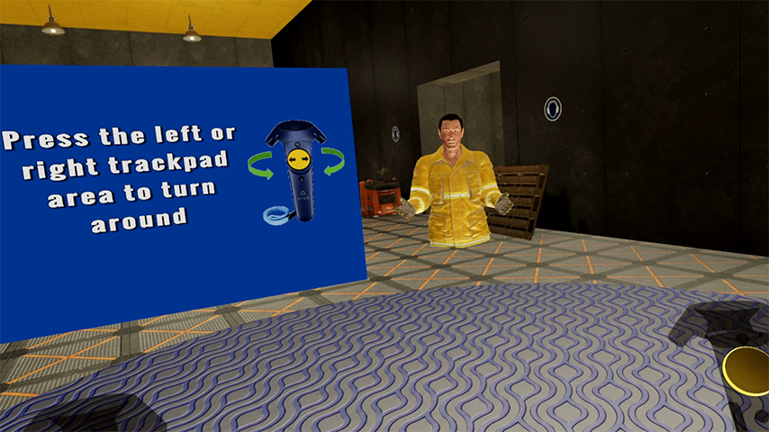 Fire Extinguisher VR Training Image